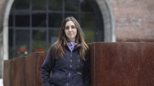 Nerea Rodelgo, guía en el Museo de la Minería y la Industria de Asturias: 