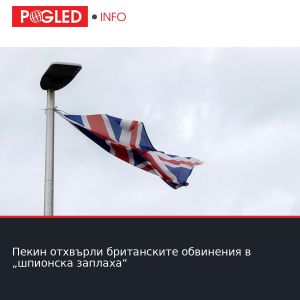 Пекин отхвърли британските обвинения в „шпионска заплаха“