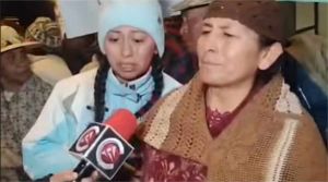 Esposa de Justino Apaza denuncia «secuestro» tras su aprehensión en La Paz
