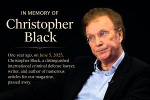 In Memory of Christopher Black