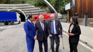 Traforo del Monte Bianco, Tajani insiste per il raddoppio: «Una scelta di sviluppo»
