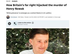Carson Jerema: CBC's coverage of Henry Nowak murder an assault on reality