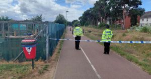 Police cordon in place in Suffolk village as officers remain on scene