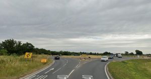 Major A-road blocked after huge lorry breaks down