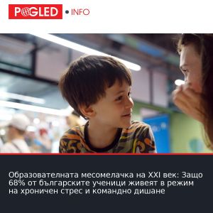 Образователната месомелачка на XXI век: Защо 68% от българските ученици живеят в режим на хроничен стрес и командно дишане