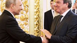 Kreml: Putin traf Schröder zu Vieraugengespräch