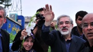 Iranian ex-premier hospitalized after 15 years under house arrest, aide says