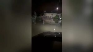 Pramaggiore, allagamenti dopo il violento nubifragio: il video