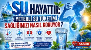 Su Hayattır: Yeterli Su Tüketimi Sağlığımızı Nasıl Koruyor?