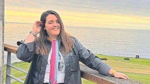 La avilesina Gemma García lleva casi dos años esperando por una ecografía en el Hospital San Agustín: 