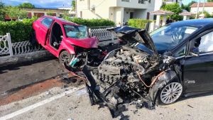 Scontro frontale a Sacile: tre feriti, uno è in gravi condizioni