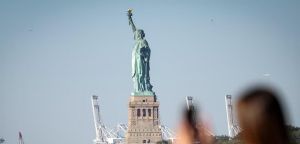 A Estátua da Liberdade parece, mas não é