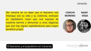 El fascismo y el populismo en Canarias