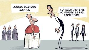 Adeptos y encuestas