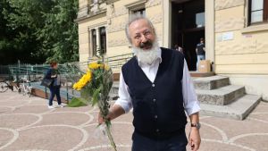 L’ultima lezione del prof Calò, lascia il Canova e va in pensione: «La scuola è luce e dolcezza»