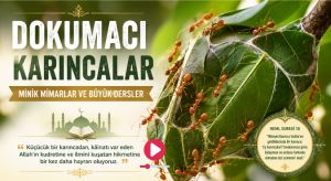 Dokumacı Karıncalar: Minik Mimarlar ve Büyük Dersler