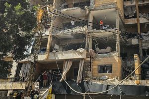 IDF strikes Beirut’s Dahiyeh after Hezbollah fires rockets at northern Israel