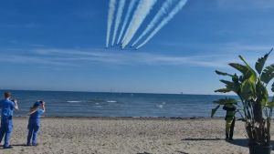 A Grado l'Air Show con il gran finale delle Frecce Tricolori