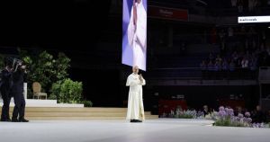 León XIV reivindica en Madrid las raíces cristianas de Europa y pide “tejer redes” frente a un mundo fragmentado