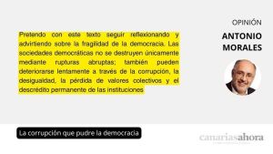 La corrupción que pudre la democracia