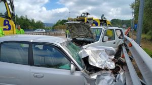 Muere un vecino de Oviedo de 54 años en un brutal accidente de tráfico en la autovía A-64 a la altura de Pola de Siero