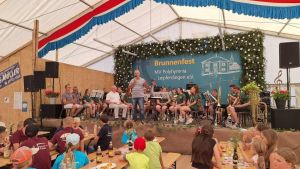Brunnenfest: Ein Festival der Blasmusik erwartet die Besucher