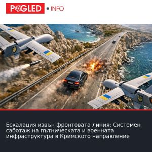 Ескалация извън фронтовата линия: Системен саботаж на пътническата и военната инфраструктура в Кримското направление