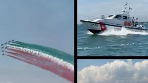 Paura al largo di Lignano: natante imbarca acqua, 5 diportisti salvati dalla Guardia Costiera