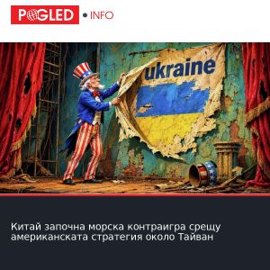 Китай започна морска контраигра срещу американската стратегия около Тайван