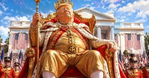 Trump makes US birthday about one thing: Himself