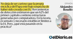 El Papa se moja: el Anticristo es la IA