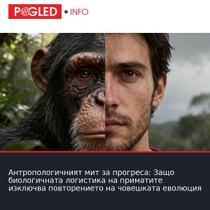 Антропологичният мит за прогреса: Защо биологичната логистика на приматите изключва повторението на човешката еволюция