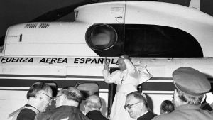 Recuerdo de la visita del Papa
