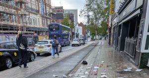 Calls for action to clear up major road constantly covered in rubbish