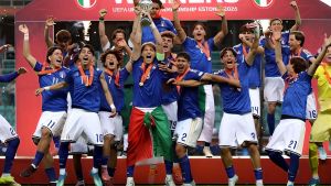 Diego, il rigore segnato e la vittoria. L’Europeo azzurro firmato Perillo