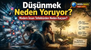 Düşünmek Neden Yoruyor? Modern İnsan Tefekkürden Neden Kaçıyor?