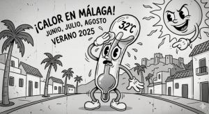 ¿Sabéis cuántas veces Málaga sobrepasó los 30°C el verano pasado? Mañana hablamos de la dana