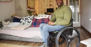Man's mission for life-changing surgery so he can stand and hug his wife