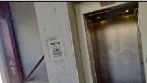 Ascensore di nuovo attivo dopo tre mesi di stop