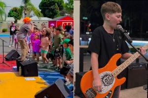 Screen time? This 3-kid punk band is bringing back ‘scream time,’ mosh pits, and old-fashioned fun