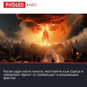 Русия удря логистиката: мостовете към Одеса и северният фронт се превръщат в решаващия фактор