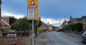Speed limit cut on seaside village road