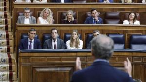 Bronca entre Sánchez y Feijóo: 