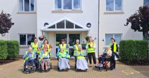 Care home residents become 'Watton Wombles' in community litter picks