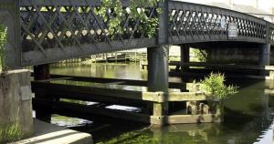 Emergency work to place on Broads bridge