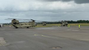 US-Militärhubschrauber landen am Bodensee-Airport: Was war da los?