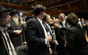 Courting European Jews, Javier Milei praises ‘Judeo-Christian values’ at Chabad event