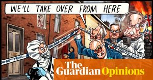 Ben Jennings on Britain’s anti-immigration protests – cartoon