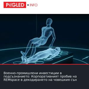 Военно-промишлени инвестиции в подсъзнанието: Корпоративният пробив на REMspace в декодирането на човешкия сън