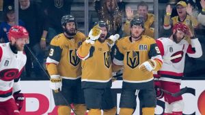 Golden Knights' top line needs to start driving the bus to catch up to Hurricanes